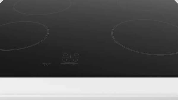 BOSCH PKE61RAA2E Serie 2 Elektro-Kochfeld 60 cm Schwarz, Rahmenlos aufliegend